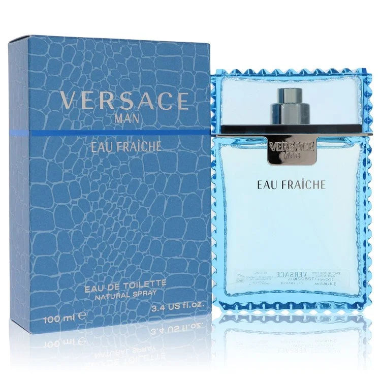 Versace Man Cologne By Versace for Men (3.4 Oz EDT)